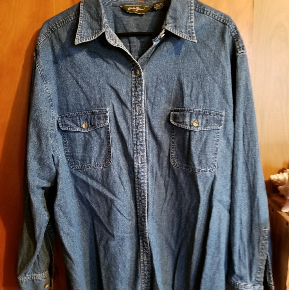 Eddie Bauer  button up shirt